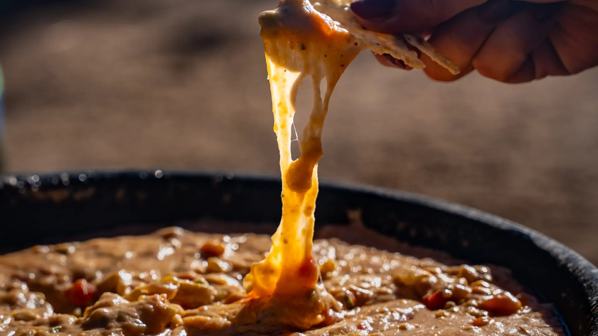 Camp Green Chile Queso