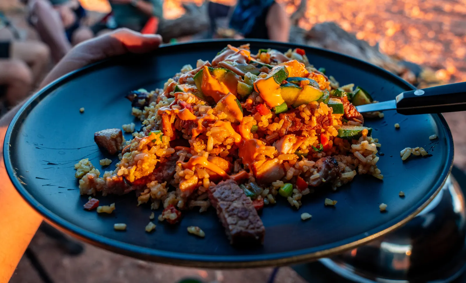 Skottle Steak Fried Rice