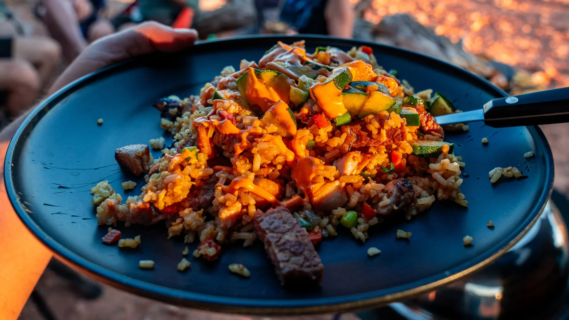 Skottle Steak Fried Rice